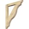 Ekena Millwork Funston Traditional Rough Sawn Bracket, Douglas Fir, 4"W x 38"D x 44"H BKT04X38X44FST01RDF - alternate 1